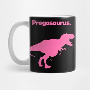 Pregasaurus Pregnant Dinosaur Mug